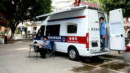 勒流首台食品安全快检车完成首秀，为“龙眼点睛”习俗活动保驾护航